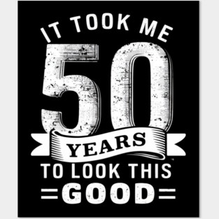 50th-birthday Posters and Art