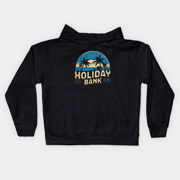 HOLIDAY BANK Kids Hoodie by animegirlnft