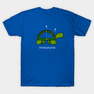 Protracturtle -  Funny Math Turtle T-Shirt