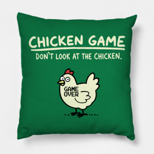 Chicken Game Pillow