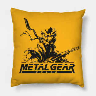 459 Snake Pixel Pillow