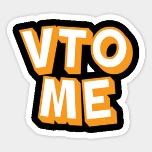 VTO Me Sticker