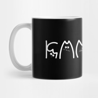 Kamala Harris Cat Lettering Positive Funny Mug