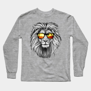 Summer Lion Long Sleeve T-Shirt