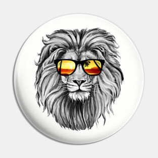 Summer Lion Pin