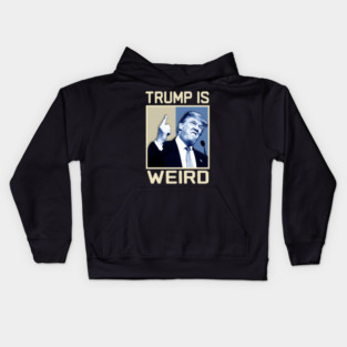 Trump-Is-Weird Kids Hoodie