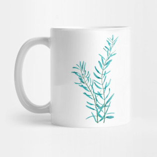 olive leaf Mug