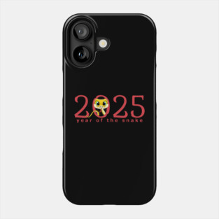 Cartoon 2025 Chinese New Year of Snake Phone Case