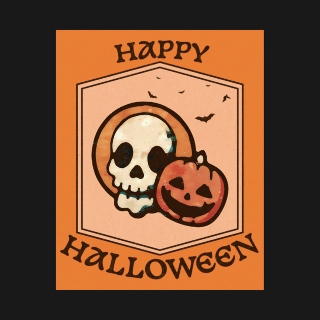 Skull and Jack o Lantern by DonWillisJrArt