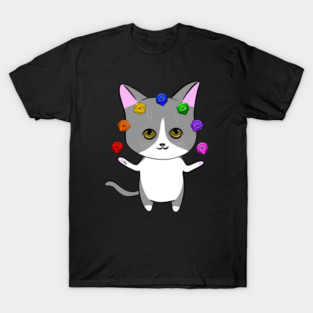 D20 Cat T-Shirt