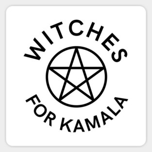 Witches for Kamala Pagan Wiccan Cheeky Witch® Sticker