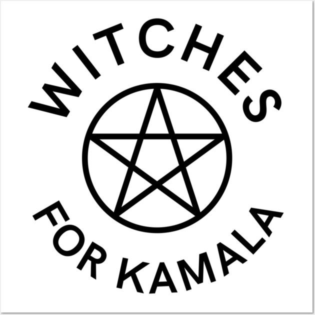 Witches for Kamala Pagan Wiccan Cheeky Witch® Wall Art by Cheeky Witch