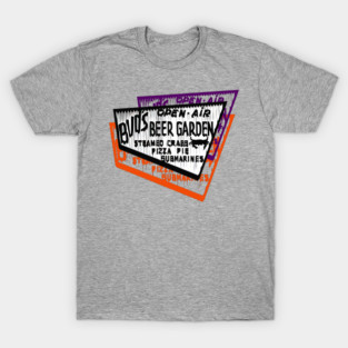 Bud's Beer Garden Open Air Steamed Crabs Famous Baltimore Landmark T-Shirt