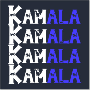 Kamala - Cat Posters and Art