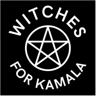 Witches for Kamala Pagan Wiccan Cheeky Witch® Posters and Art