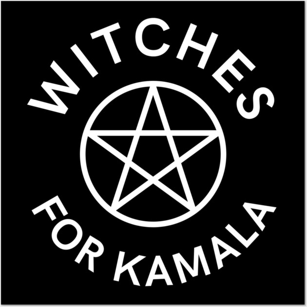 Witches for Kamala Pagan Wiccan Cheeky Witch® Wall Art by Cheeky Witch