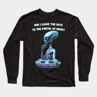 Alien Portal Long Sleeve T-Shirt