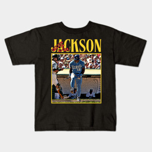 Bo Jackson \\ Style 80s Classic Fanartwork Kids T-Shirt