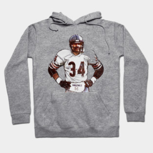 Walter Payton Chicago Sweetness Sketch Hoodie