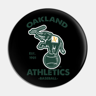 Vintage Oakland A's by Buck Tee Originals Pin
