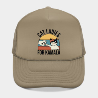 Cats For Kamala Harris Hat