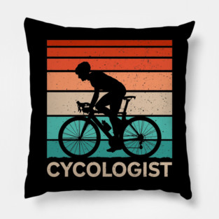 Cycologist - Funny Cycling Lover Pillow