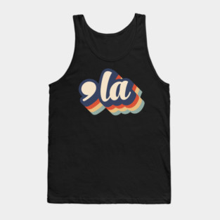 Vintage Kamala - Comma La Tank Top