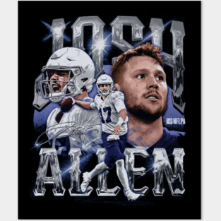 Josh Allen Buffalo Vintage Posters and Art