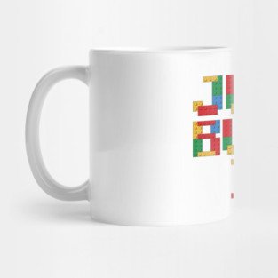 Just Build It Building Blocks Mug