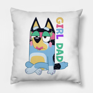 Girl Dad Pillow