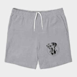 Catahoula Leopard Dog Portrait Shorts