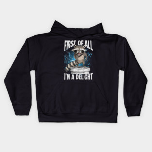 Raccoon Kids Hoodie
