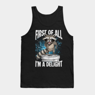 Raccoon Tank Top