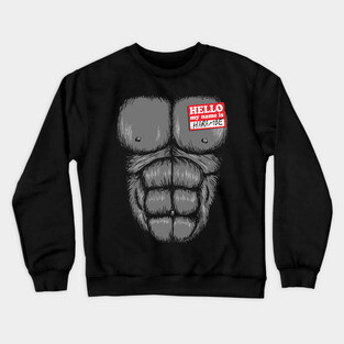 Harambe Halloween Crewneck Sweatshirt