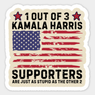 Anti Kamala Harris Joke Magnet