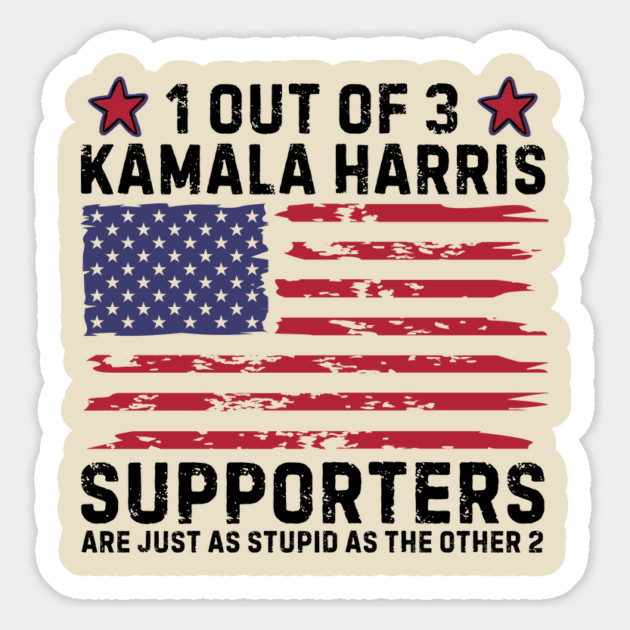 Anti Kamala Harris Joke Magnet by The WYLD Tribe