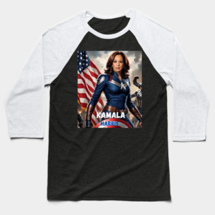 Kamala Harris Baseball T-Shirt