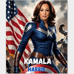 Kamala Harris Posters and Art