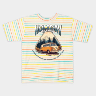 Venture into Nature, Holiday Adventure Kids T-Shirt