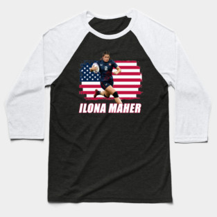 Ilona Maher Baseball T-Shirt