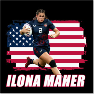 Ilona Maher Posters and Art