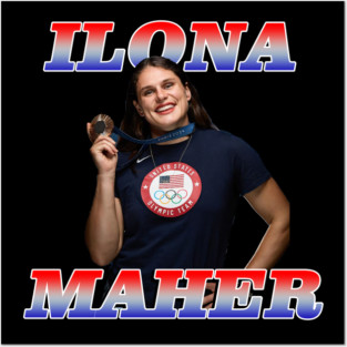 Ilona Maher Posters and Art