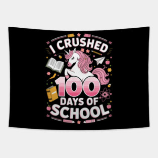 100-days-of-school Tapestry