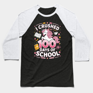 100-days-of-school Baseball T-Shirt