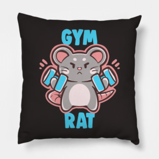 Gym Rat Pillow