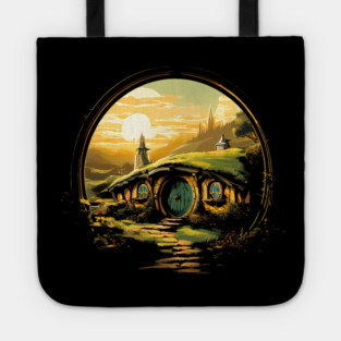 hobbit hole Tote