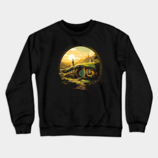 hobbit hole Crewneck Sweatshirt