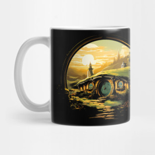 hobbit hole Mug