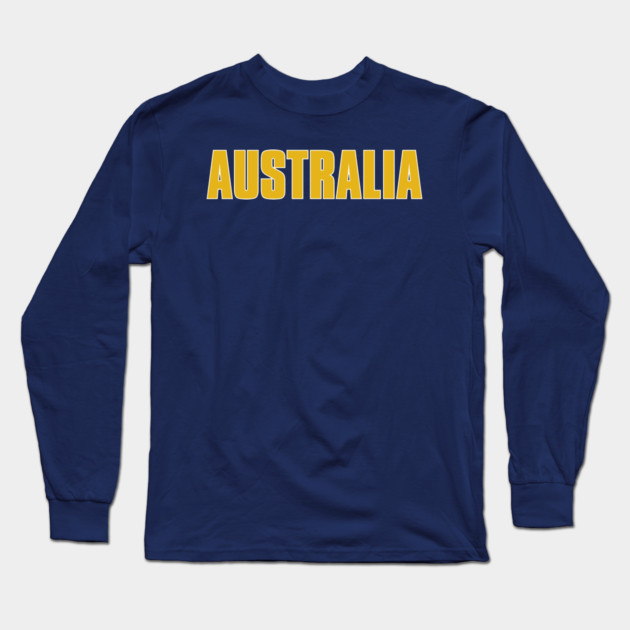 Australia Long Sleeve T-Shirt by Timeless Chaos