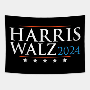 Harris Walz 2024 Tapestry